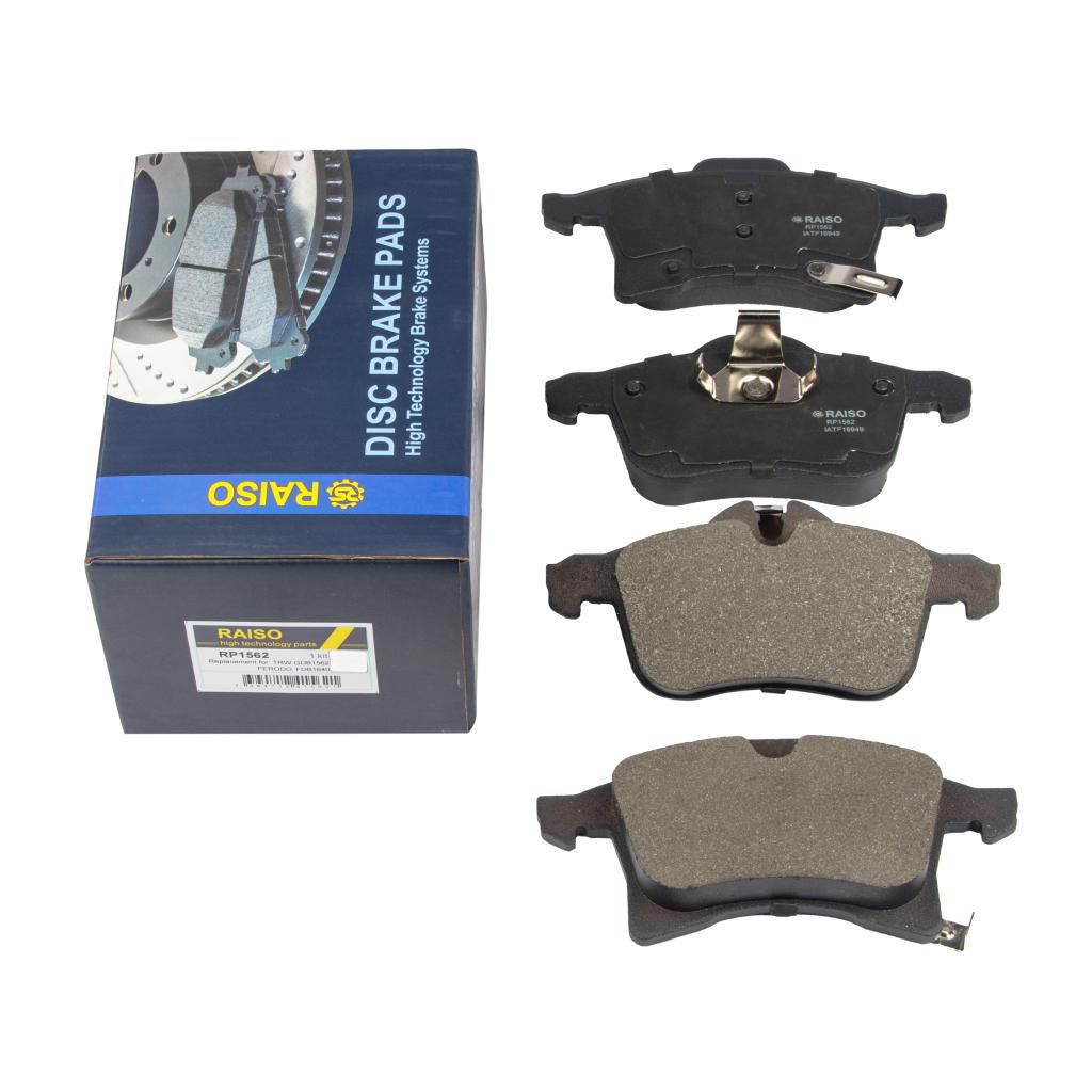 RAISO - RP1562 - Гальмівні колодки дискові перед. Opel Astra H/Meriva 03- RAISO - RP1562 - Гальмівні колодки дискові перед. Opel Astra H/Meriva 03-