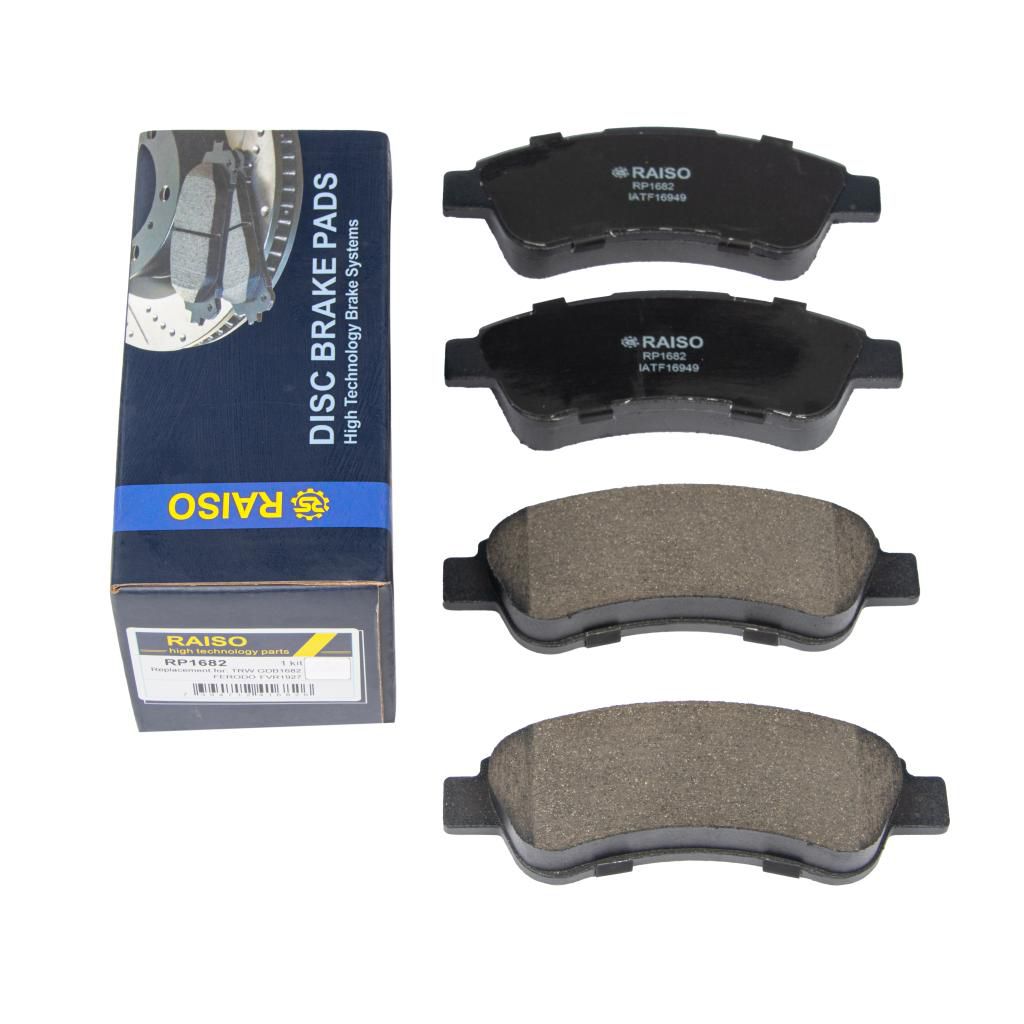 RAISO - RP1682 - Гальмівні колодки дискові зад. Citroen Jumper Fiat Ducato Peugeot Boxer 2.2Hdi-3.0Hdi 04.06- RAISO - RP1682 - Гальмівні колодки дискові зад. Citroen Jumper Fiat Ducato Peugeot Boxer 2.2Hdi-3.0Hdi 04.06-