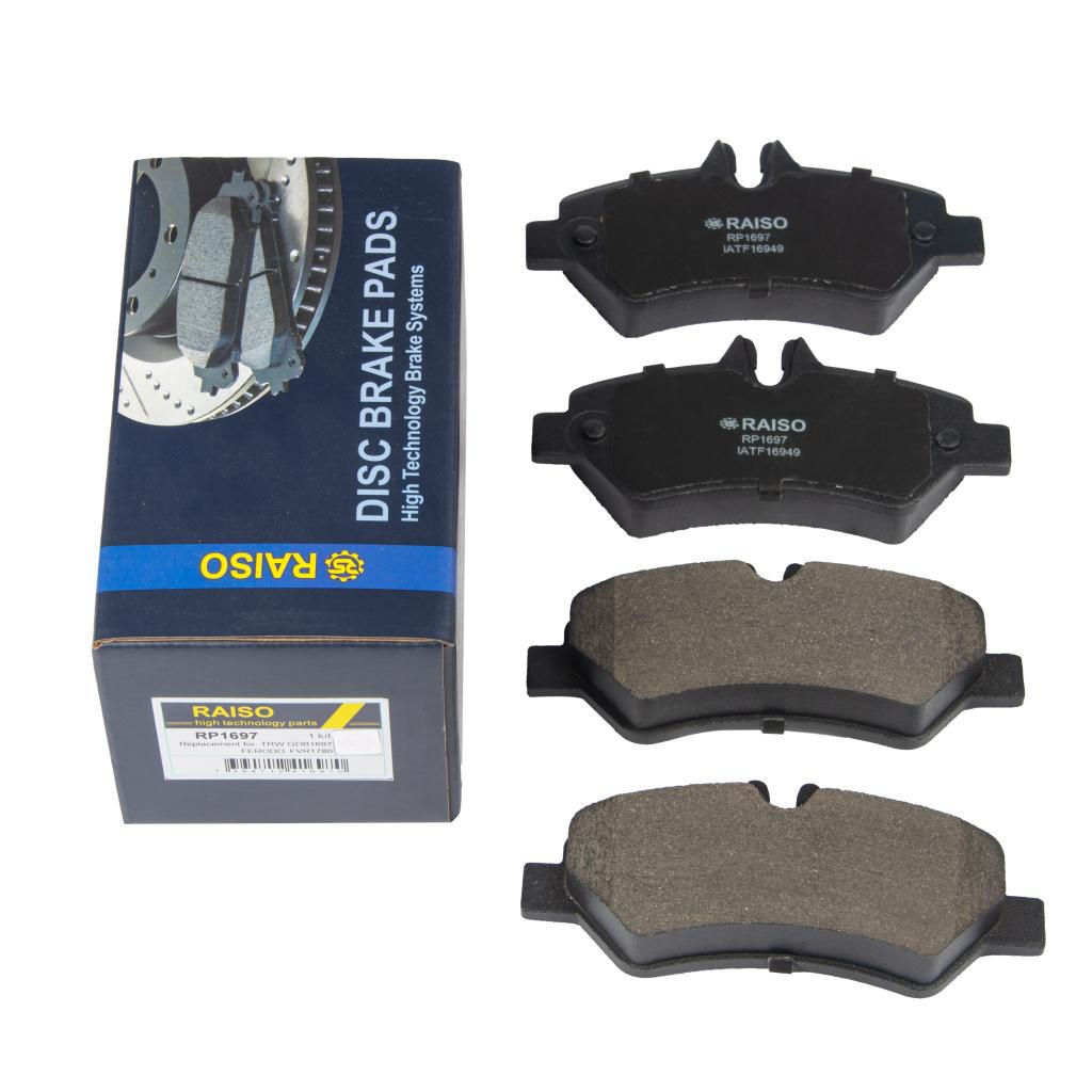 RAISO - RP1697 - Гальмiвнi колодки дискові зад. DB Sprinter 3-t 04.06- (Bosch) RAISO - RP1697 - Гальмiвнi колодки дискові зад. DB Sprinter 3-t 04.06- (Bosch)