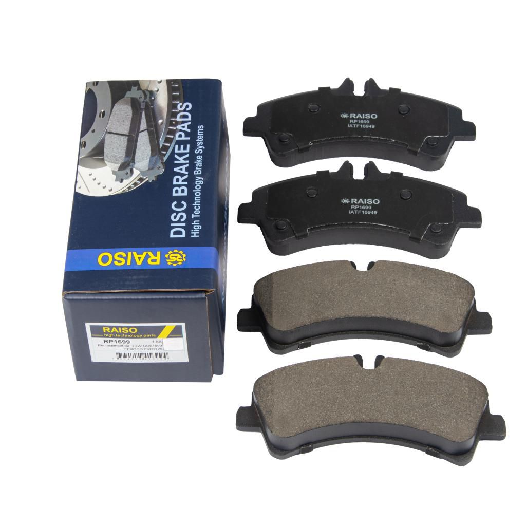 RAISO - RP1699 - Гальмівні колодки дискові зад. DB Sprinter 5T 06- (Bosch) RAISO - RP1699 - Гальмівні колодки дискові зад. DB Sprinter 5T 06- (Bosch)