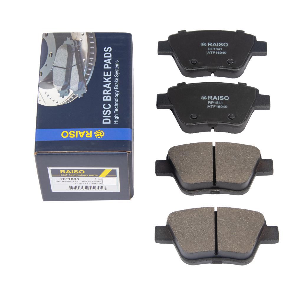 RAISO - RP1841 - Гальмівні колодки зад. Audi A3/Seat Leon/Skoda Octavia, Superb, Yeti / VW Golf VI, Scirocco