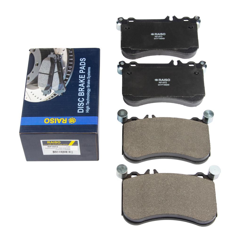 RAISO - RP1972 - Гальмівні колодки дискові Mercedes CLS (C218), E (W212), S (W221), S (W222), Slk (R172) 4.7/5.5 02.11- RAISO - RP1972 - Гальмівні колодки дискові Mercedes CLS (C218), E (W212), S (W221), S (W222), Slk (R172) 4.7/5.5 02.11-