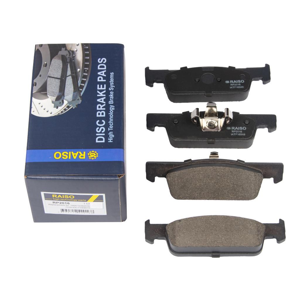 RAISO - RP2016 - Гальмівні колодки дискові перед. Dacia Logan, Sandero Renault Clio 0.9-1.5Dci 10.12- RAISO - RP2016 - Гальмівні колодки дискові перед. Dacia Logan, Sandero Renault Clio 0.9-1.5Dci 10.12-