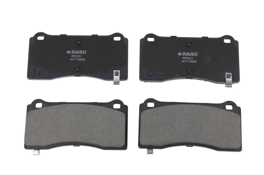 RAISO - RP2431 - Колодки гальмівні диск. перед. Tesla Model 3 17-