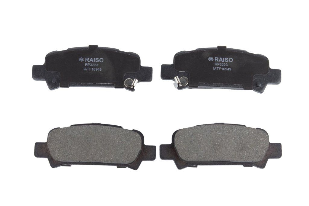 RAISO - RP3223 - Гальмівні колодки зад.Subaru Forester 2.0 02-/Impreza 95- RAISO - RP3223 - Гальмівні колодки зад.Subaru Forester 2.0 02-/Impreza 95-