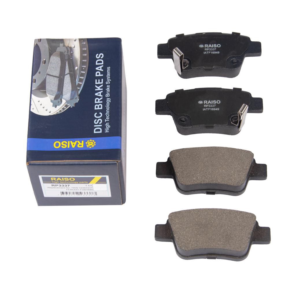 RAISO - RP3337 - Гальмівні колодки зад. дискові Toyota Avensis/Corolla Verso -06 RAISO - RP3337 - Гальмівні колодки зад. дискові Toyota Avensis/Corolla Verso -06