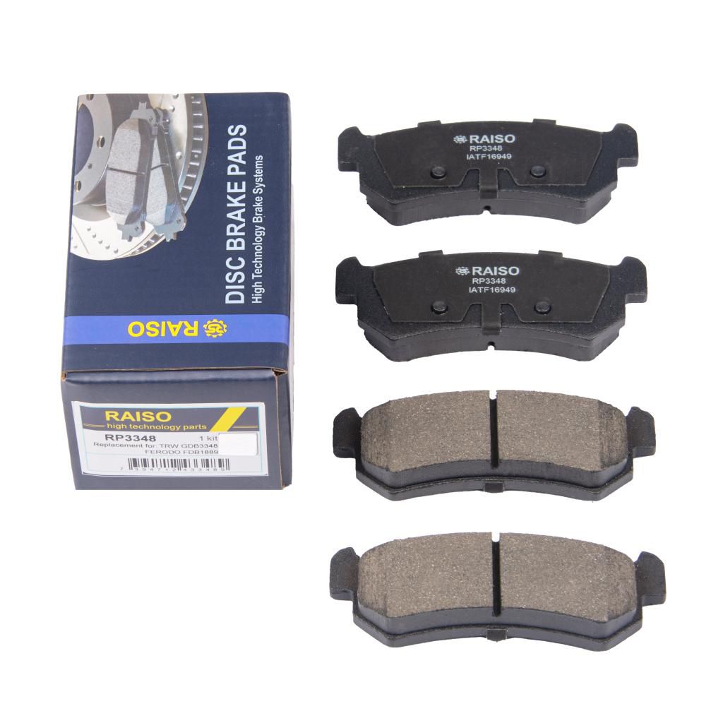 RAISO - RP3348 - Гальмівні колодки дискові задні Daewoo Nubira/Chevrolet Lacetti 1.4 05-
