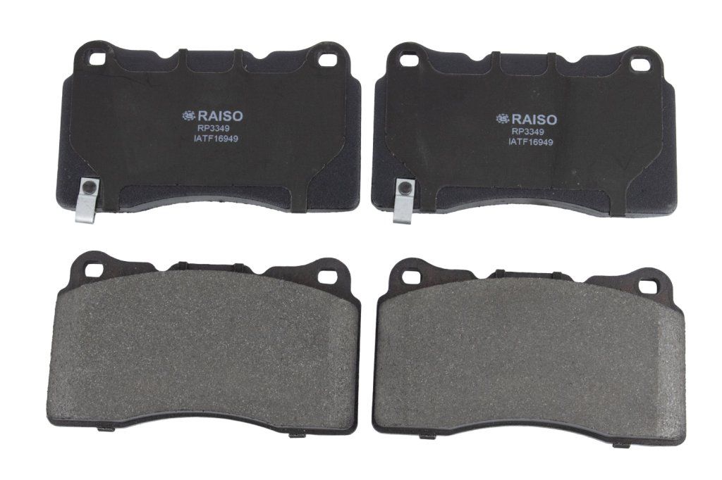 RAISO - RP3349 - Колодки гальмівні диск. перед. Cadillac Ats/Cts/Opel Astra/Tesla Model S/X 03-