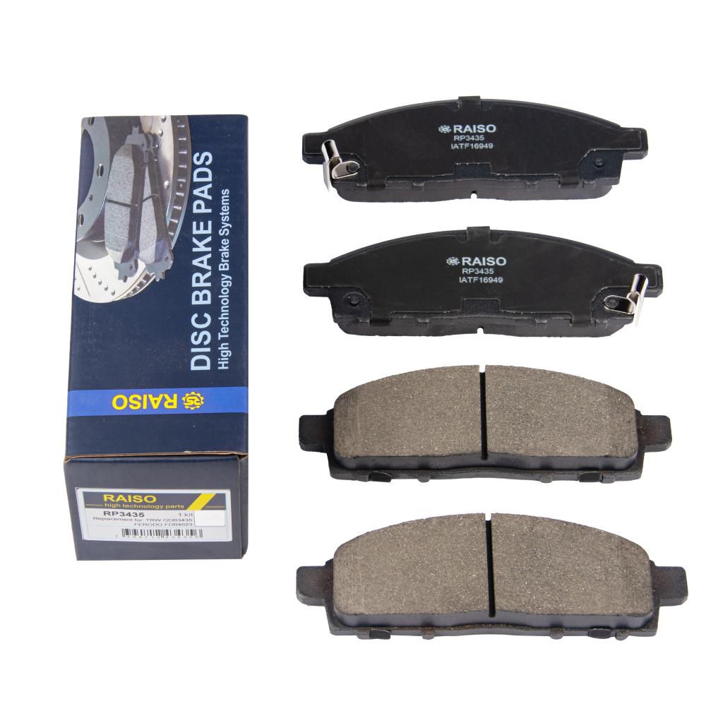 RAISO - RP3435 - Гальмівні колодки дискові перед. Mitsubishi Pajero/L200  2.5TDI 01 07.01-