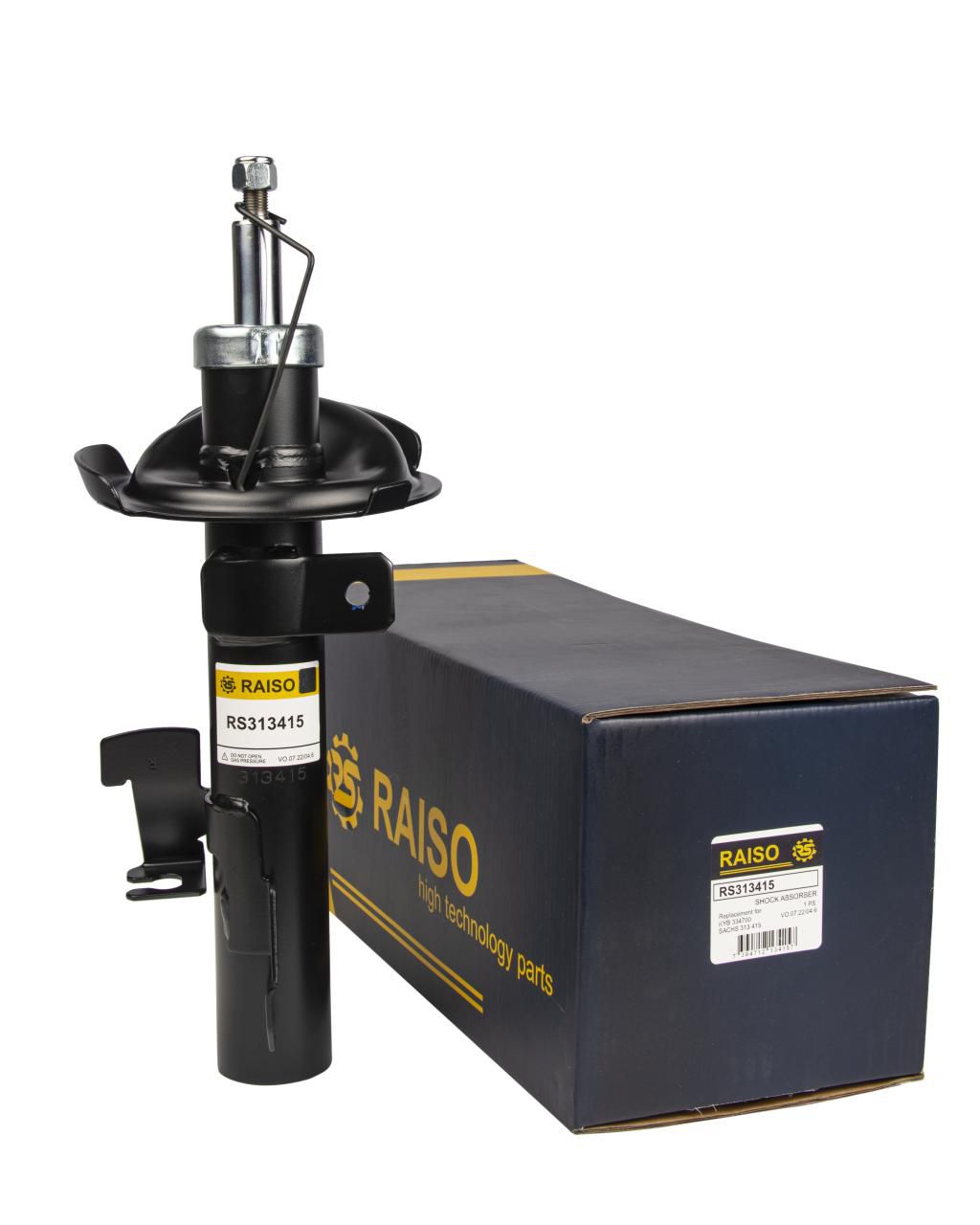 RAISO - RS313415 - Ам-тор перед. прав. Ford Focus C-MAX, Focus II 1.8/2.0/1.6TDCi/1.8TDCi/2.0TDCi Mazda 3 Volvo