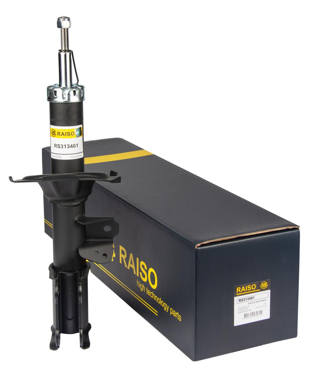 RAISO - RS313461 - Амортизатор перед. лівий KIA PICANTO I, PICANTO II 1.0/1.1/1.1D 04.04-03.17 RAISO - RS313461 - Амортизатор перед. лівий KIA PICANTO I, PICANTO II 1.0/1.1/1.1D 04.04-03.17