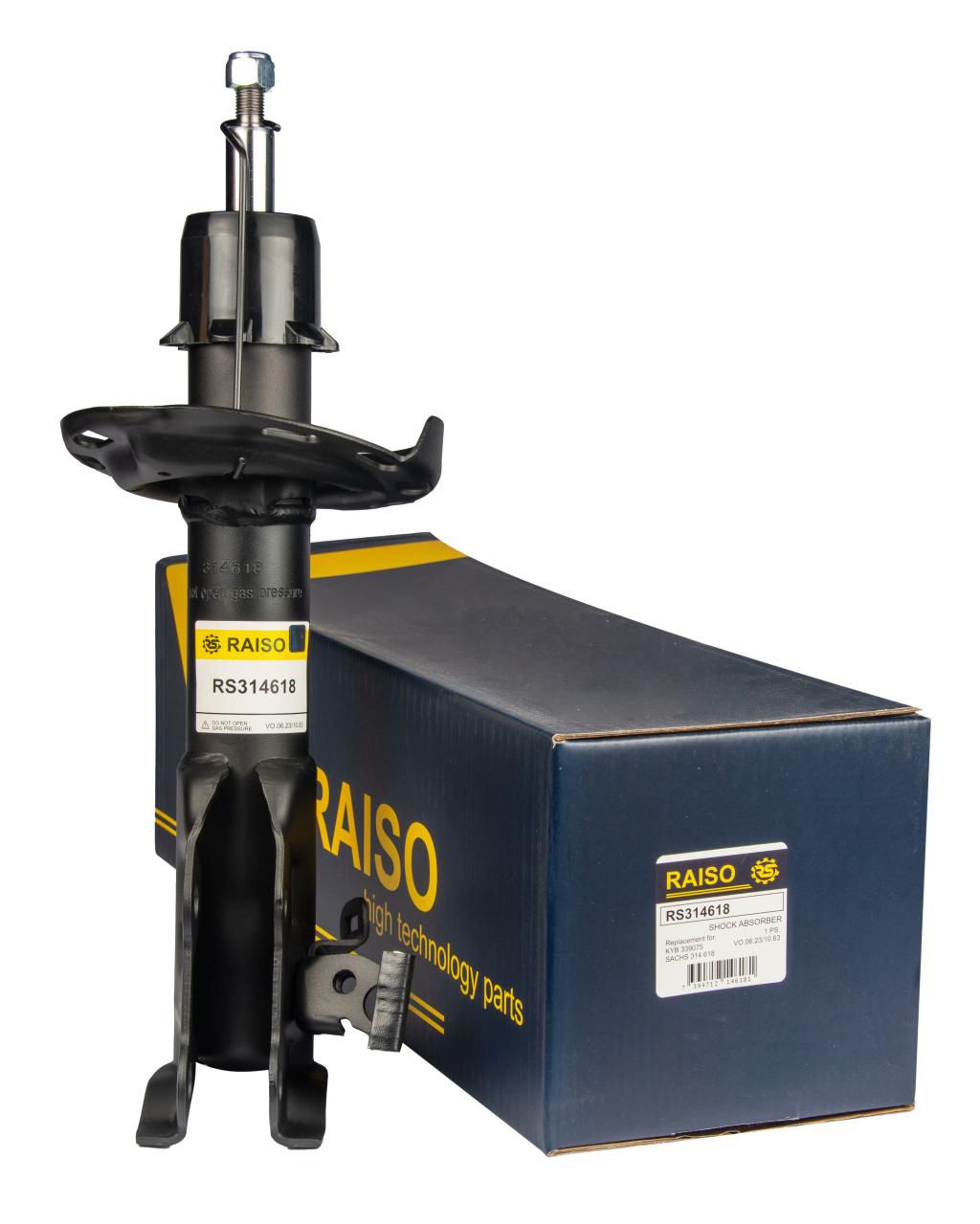 RAISO - RS314618 - Амортизатор передн. лівий. Honda Civic, 1,6 Hybrid, 06- RAISO - RS314618 - Амортизатор передн. лівий. Honda Civic, 1,6 Hybrid, 06-