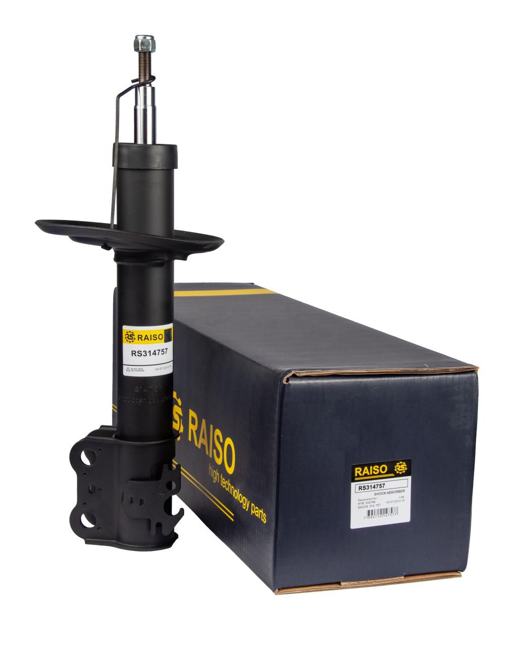 RAISO - RS314757 - Ам-тор перед. лів. газ. Toyota Yaris 01.06- RAISO - RS314757 - Ам-тор перед. лів. газ. Toyota Yaris 01.06-