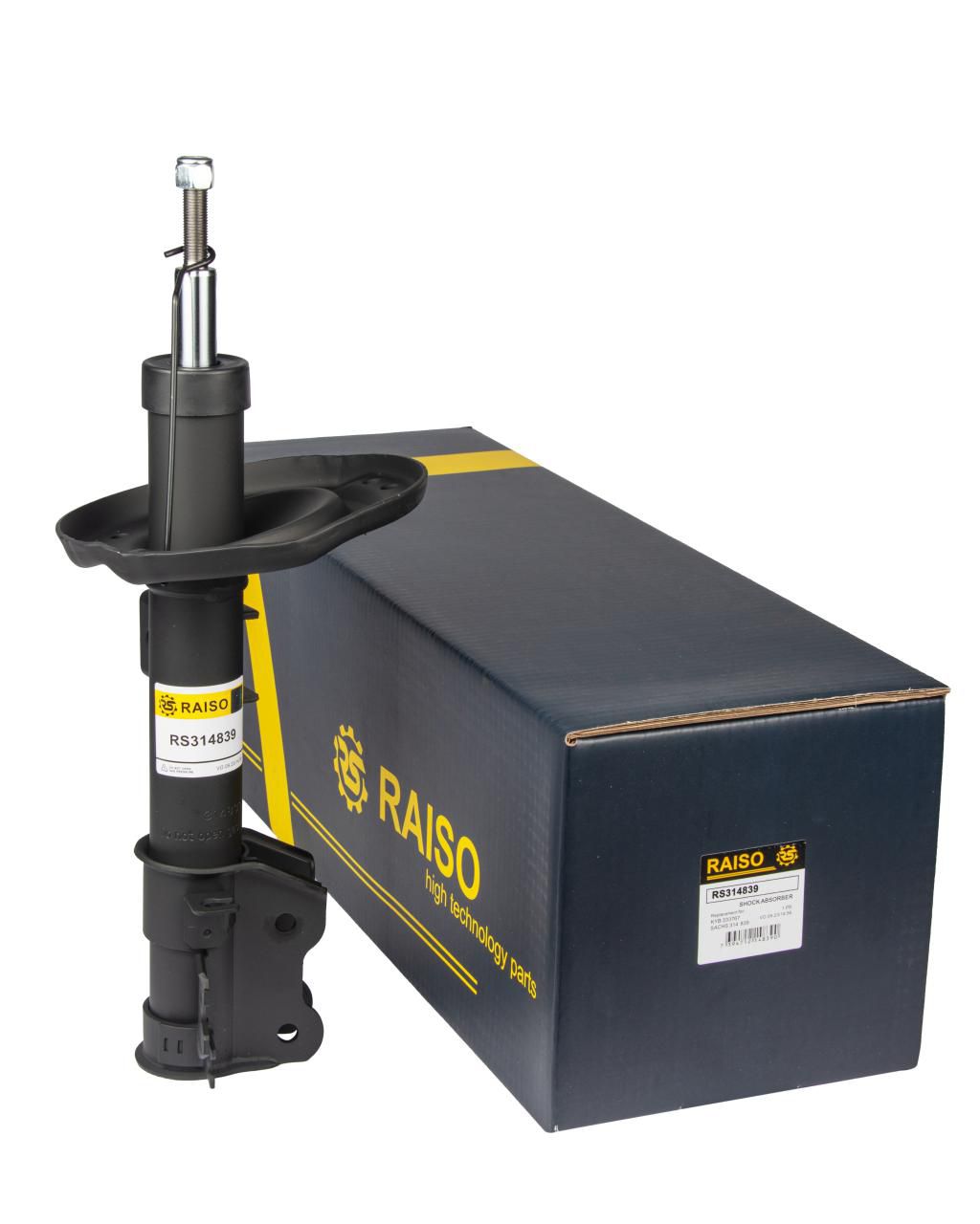 RAISO - RS314839 - Ам-тор перед. лівий газ. Fiat 500 07- RAISO - RS314839 - Ам-тор перед. лівий газ. Fiat 500 07-