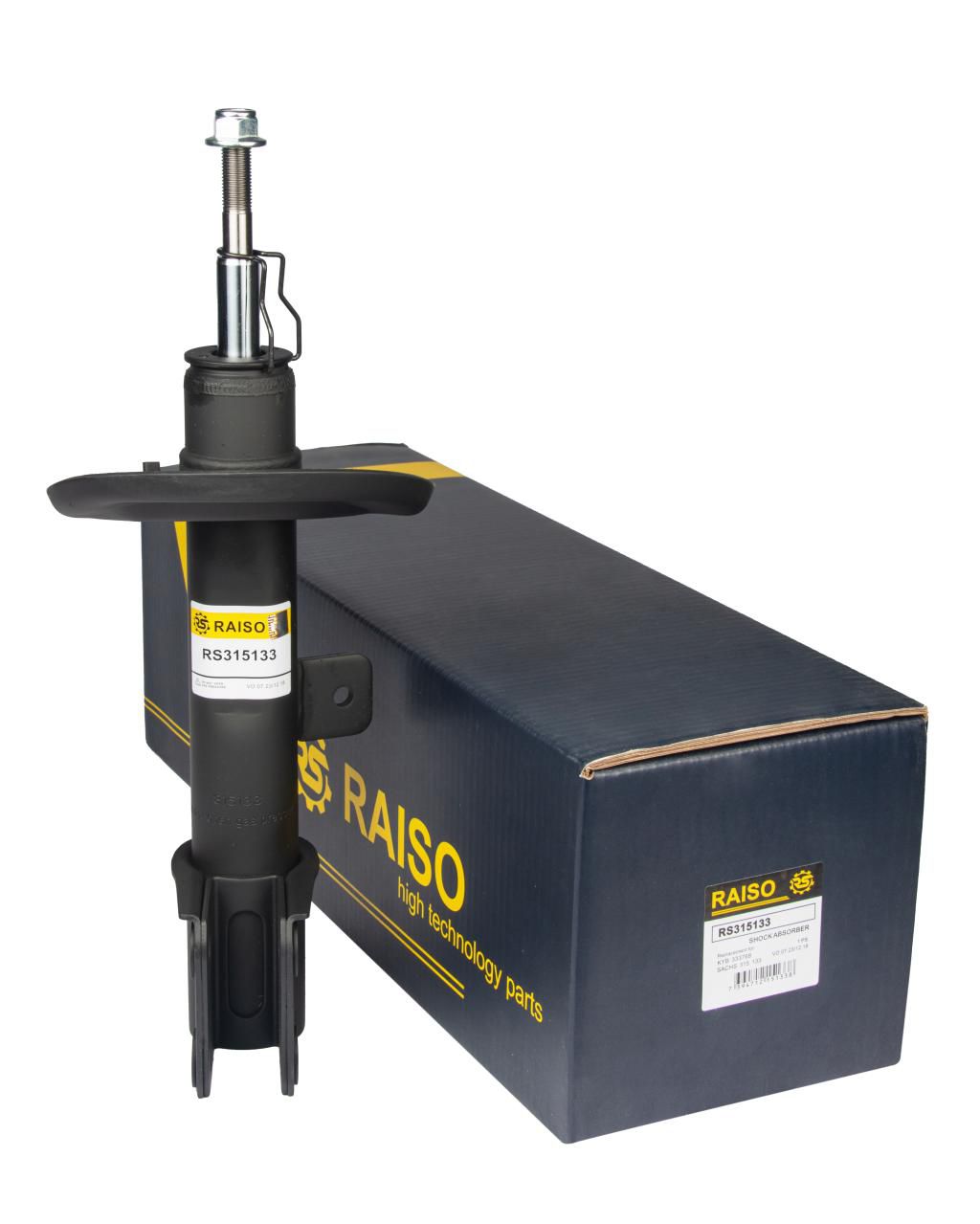 RAISO - RS315133 - Ам-тор перед. лівий Peugeot 308 (4A,4C) 09/07;V;B4 F RAISO - RS315133 - Ам-тор перед. лівий Peugeot 308 (4A,4C) 09/07;V;B4 F