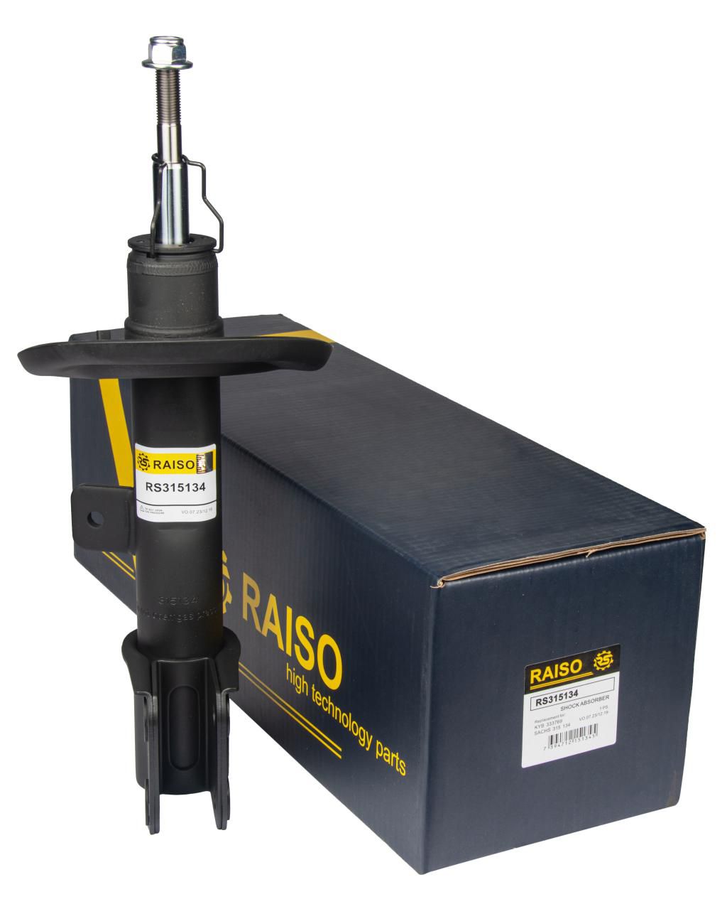 RAISO - RS315134 - Ам-тор перед. правий Peugeot 308 (4A,4C) 09/07;V;B4 F RAISO - RS315134 - Ам-тор перед. правий Peugeot 308 (4A,4C) 09/07;V;B4 F