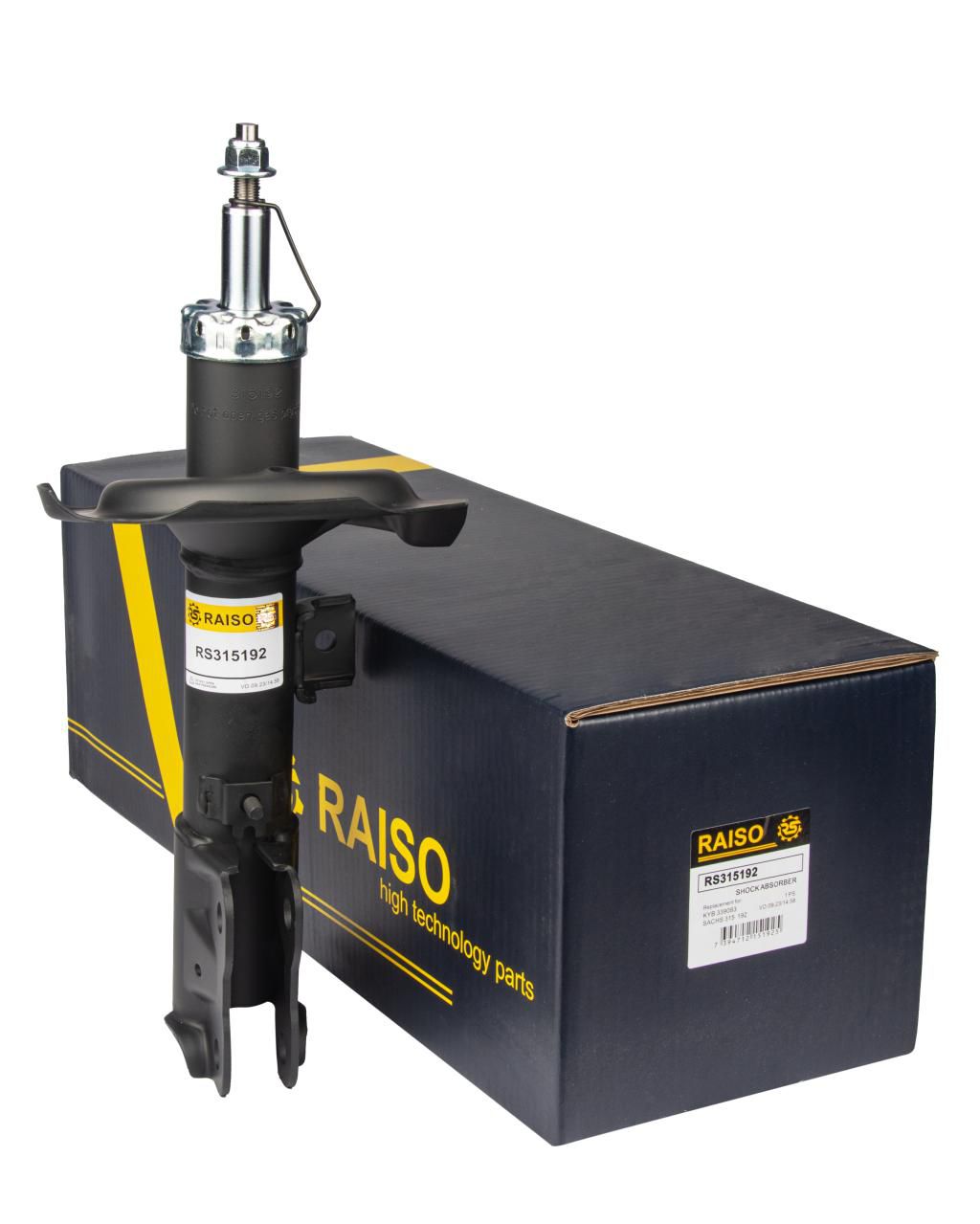 RAISO - RS315192 - Амортизатор передній лів. Lancer X 08- (газ.) R18 RAISO - RS315192 - Амортизатор передній лів. Lancer X 08- (газ.) R18