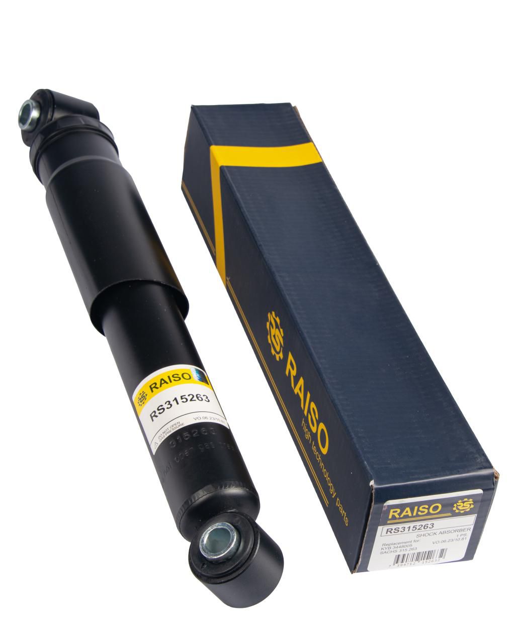 RAISO - RS315263 - Амортизатор задній Dacia Dokker/Lodgy 12- (газ,) RAISO - RS315263 - Амортизатор задній Dacia Dokker/Lodgy 12- (газ,)
