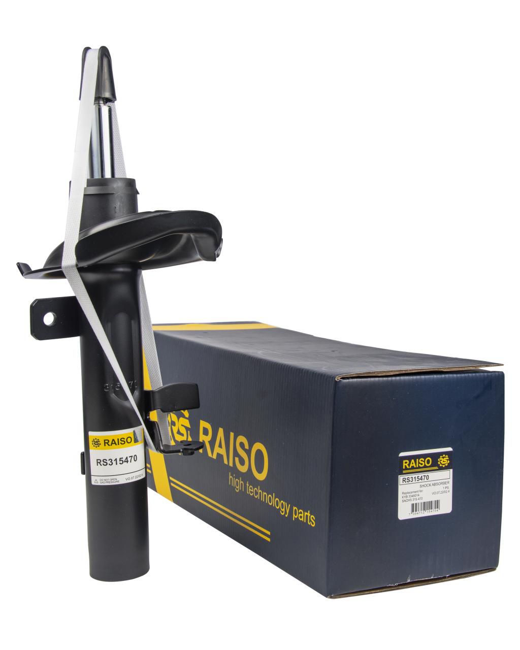 RAISO - RS315470 - Ам-тор газовий передн. прав. Ford Focus 1,0-2,0, 10- RAISO - RS315470 - Ам-тор газовий передн. прав. Ford Focus 1,0-2,0, 10-
