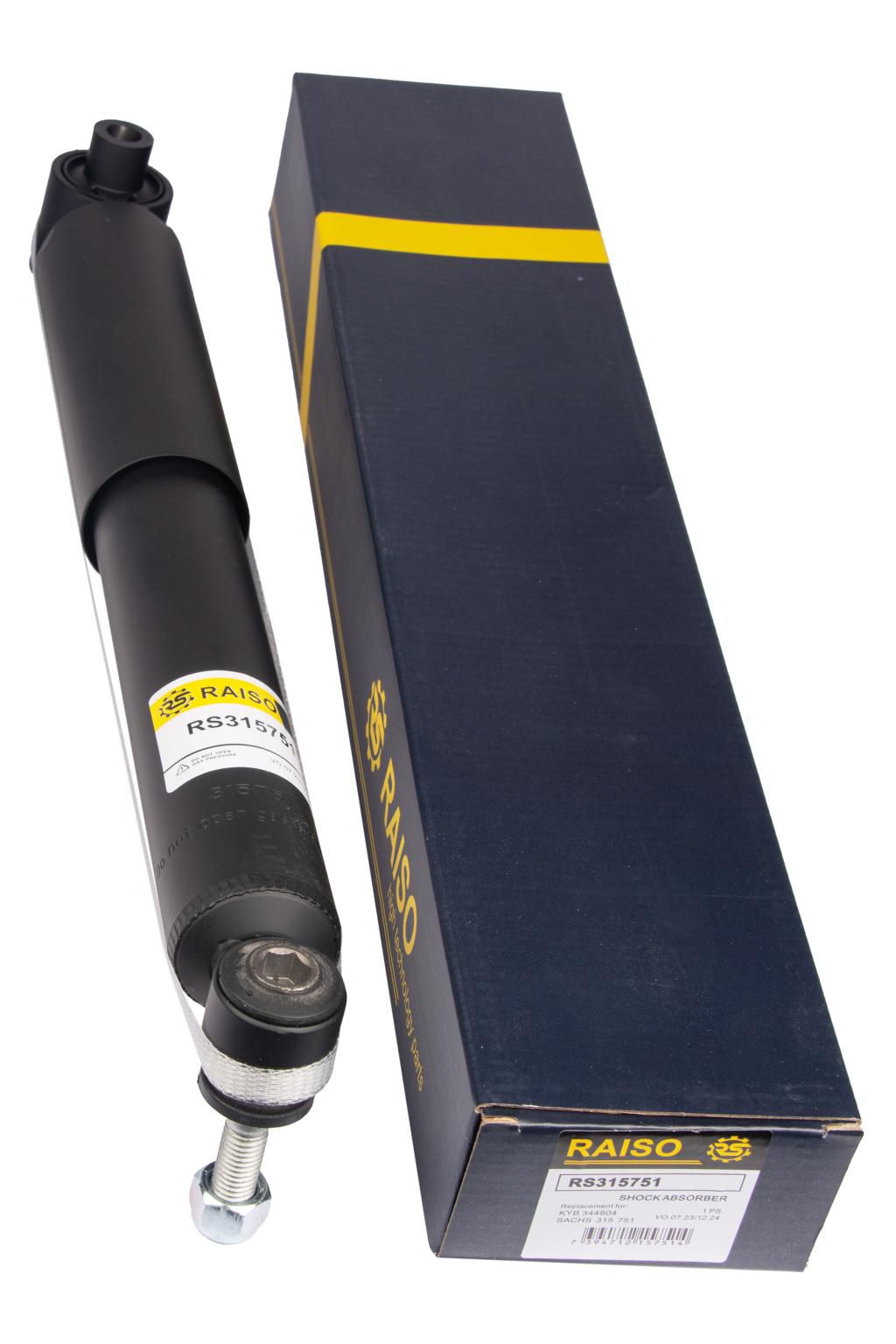 RAISO - RS315751 - Амортизатор задній Renault Grand Scenic II 04-09 (газ.)