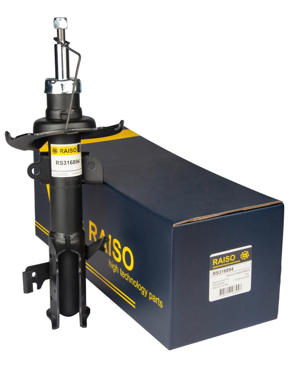 RAISO - RS316894 - Амортизатор передній лів, Mazda 2 07-15 (газ,) RAISO - RS316894 - Амортизатор передній лів, Mazda 2 07-15 (газ,)