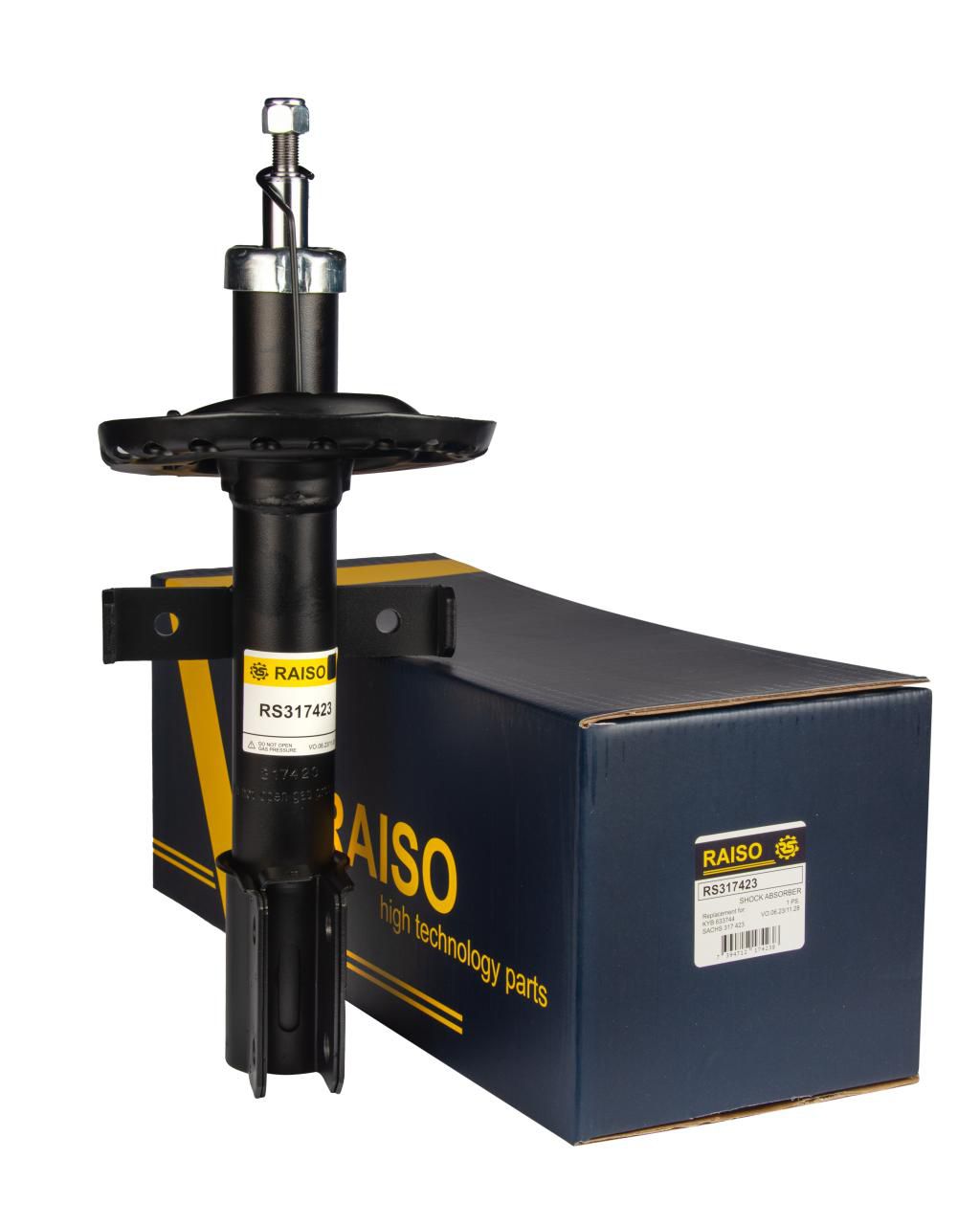 RAISO - RS317423 - Амортизатор передній Renault Clio III/Clio IV 06- (газ,) RAISO - RS317423 - Амортизатор передній Renault Clio III/Clio IV 06- (газ,)