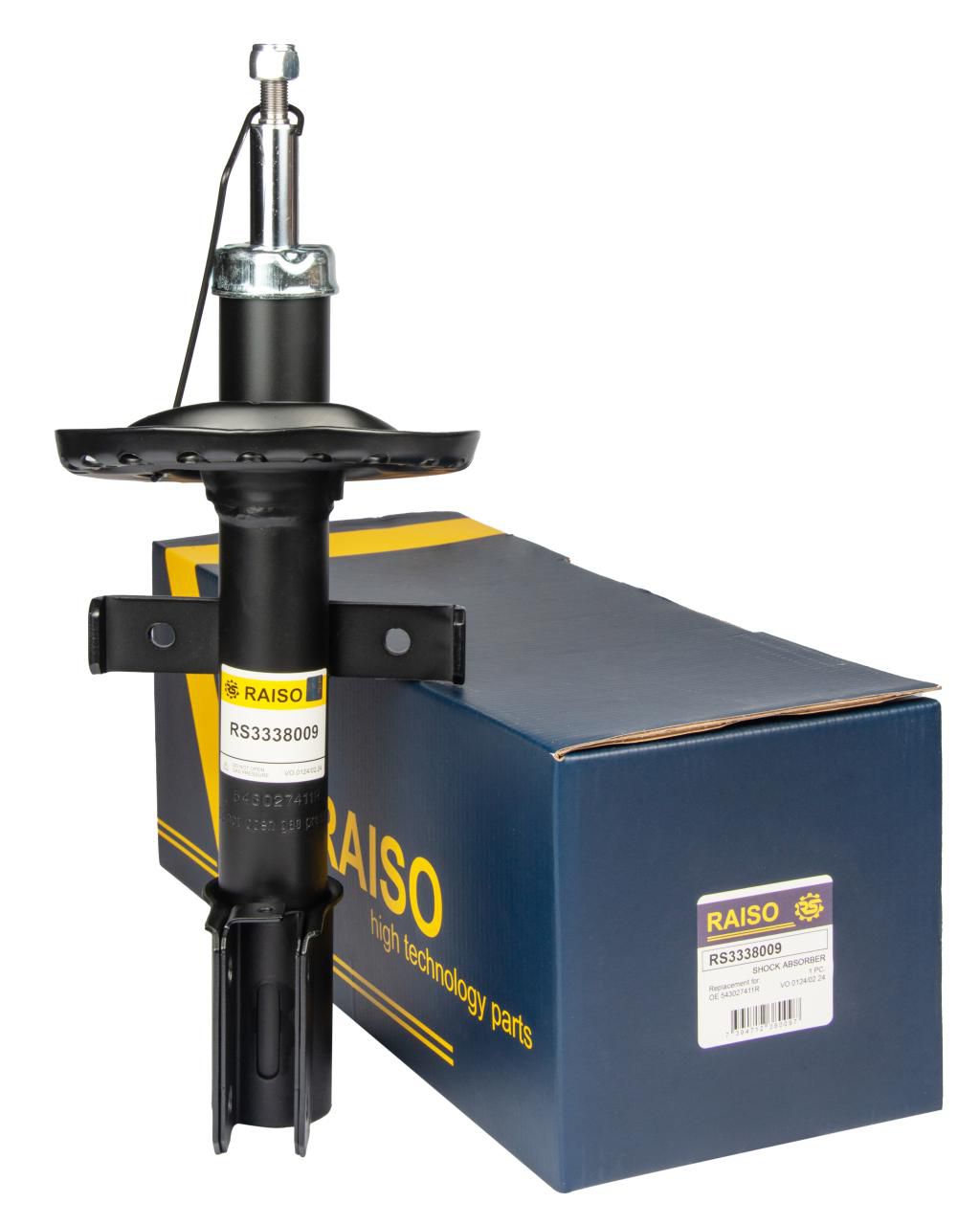 RAISO - RS3338009 - Ам-тор перед. газ. Renault Zoe 12-