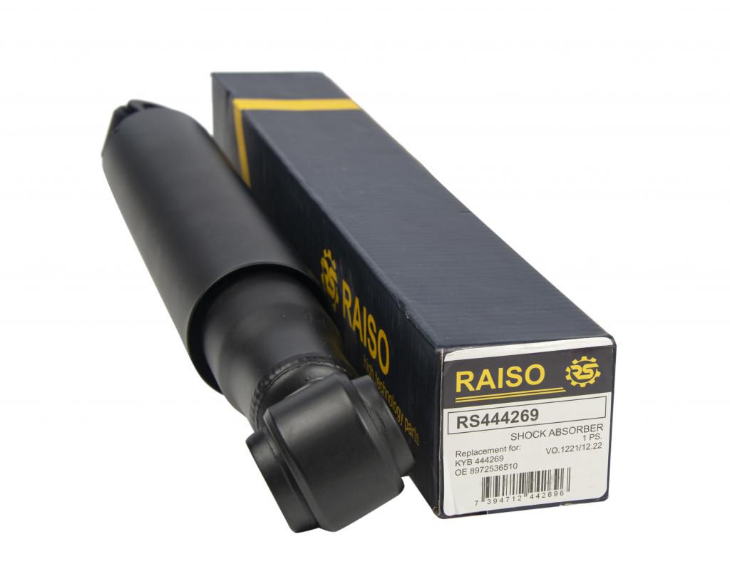 RAISO - RS444269 - Амортизатор задній Богдан/Isuzu nqr 71/75 (вантажний) (з сайлентблоками) масл,