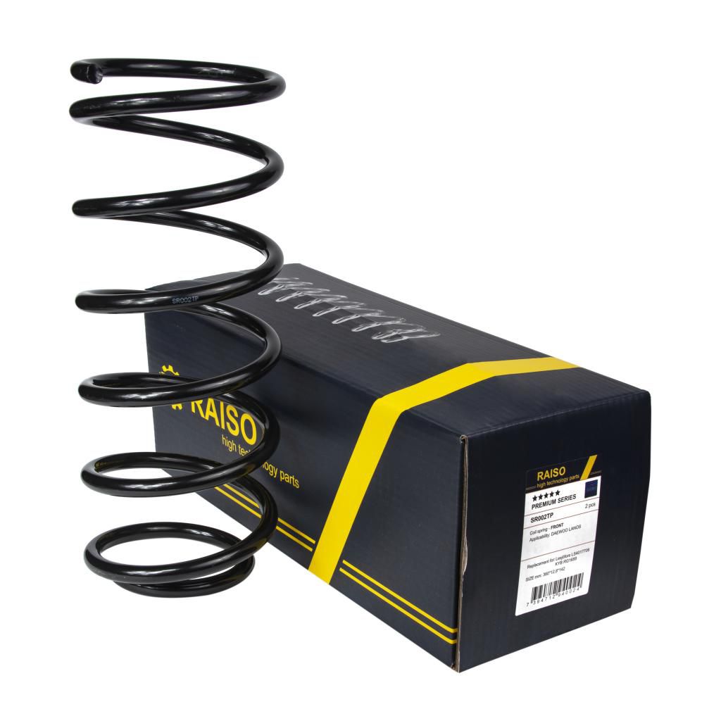 RAISO - SF002TP - Пружина перед. Daewoo Lanos 1.4/1.5  97-