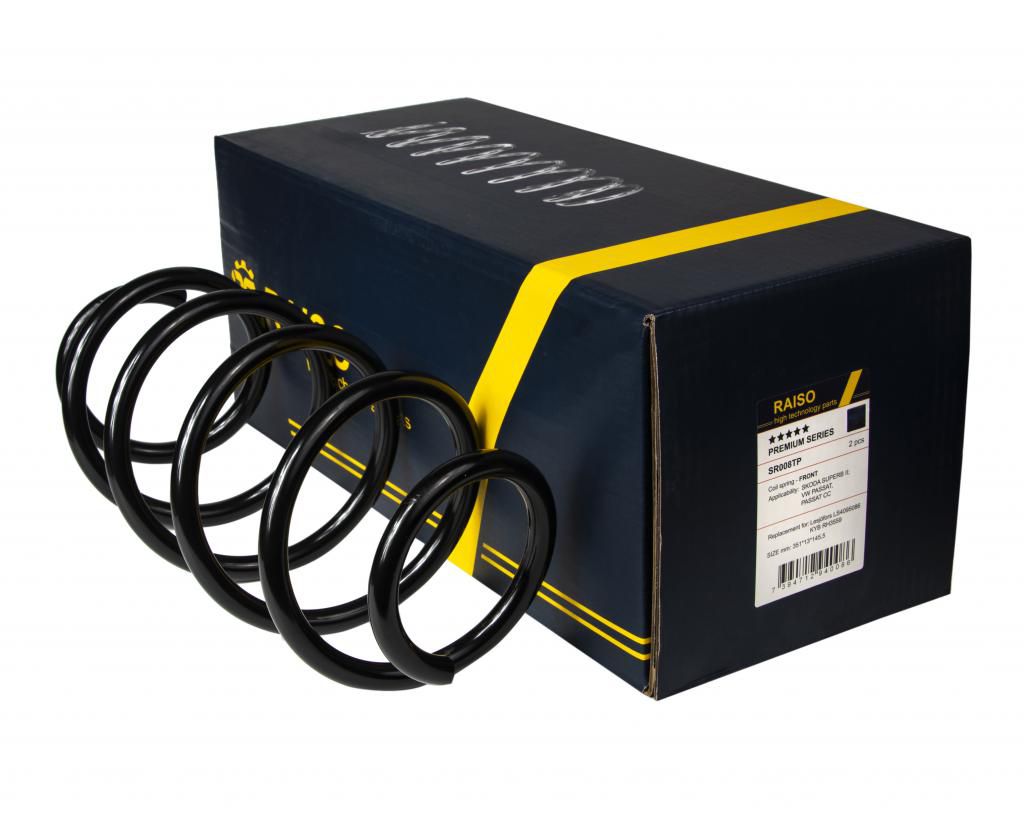 RAISO - SF008TP - Пружина перед. VW Passat 3C 2.0 TDI 05- RAISO - SF008TP - Пружина перед. VW Passat 3C 2.0 TDI 05-