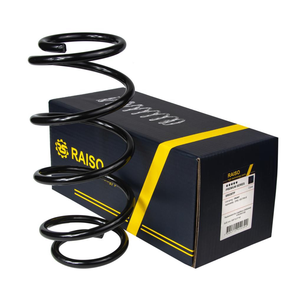 RAISO - SF039TP - Пружина перед. Opel Astra G 1.4/1.6/1.8 98-05 