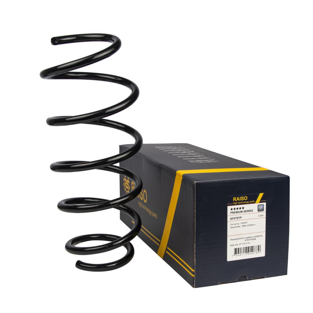 RAISO - SF078TP - Пружина перед. Opel Astra H 1.3CDTI/1.7CDTI/1.8/2.0 04-