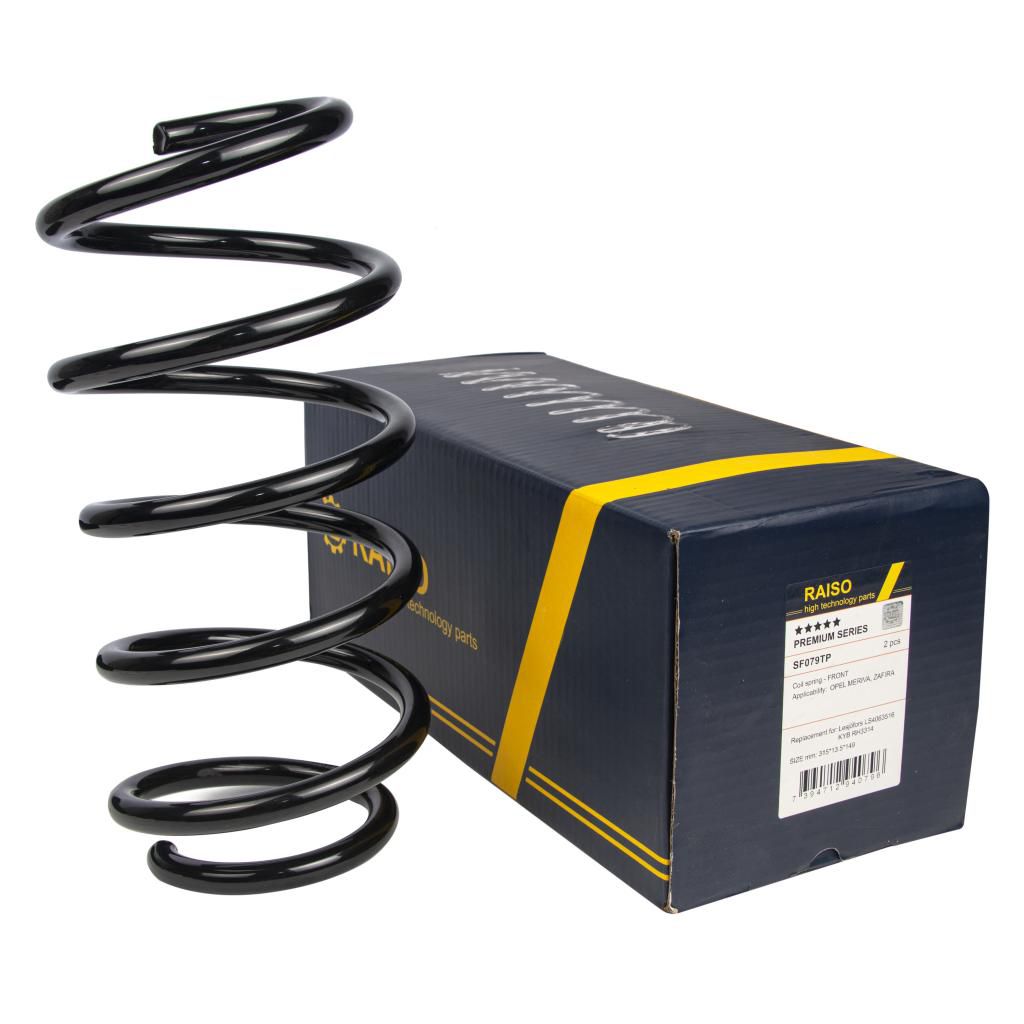 RAISO - SF079TP - Пружина перед. Opel Meriva B 10-18/Zafira B 05-15