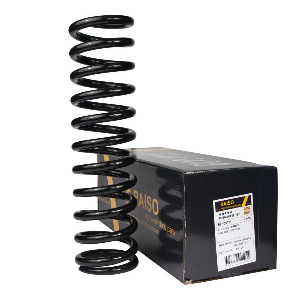 RAISO - SF105TP - 14.50 mm HD Пружина DB W124 250D 300D 300E 1.85- RAISO - SF105TP - 14.50 mm HD Пружина DB W124 250D 300D 300E 1.85-