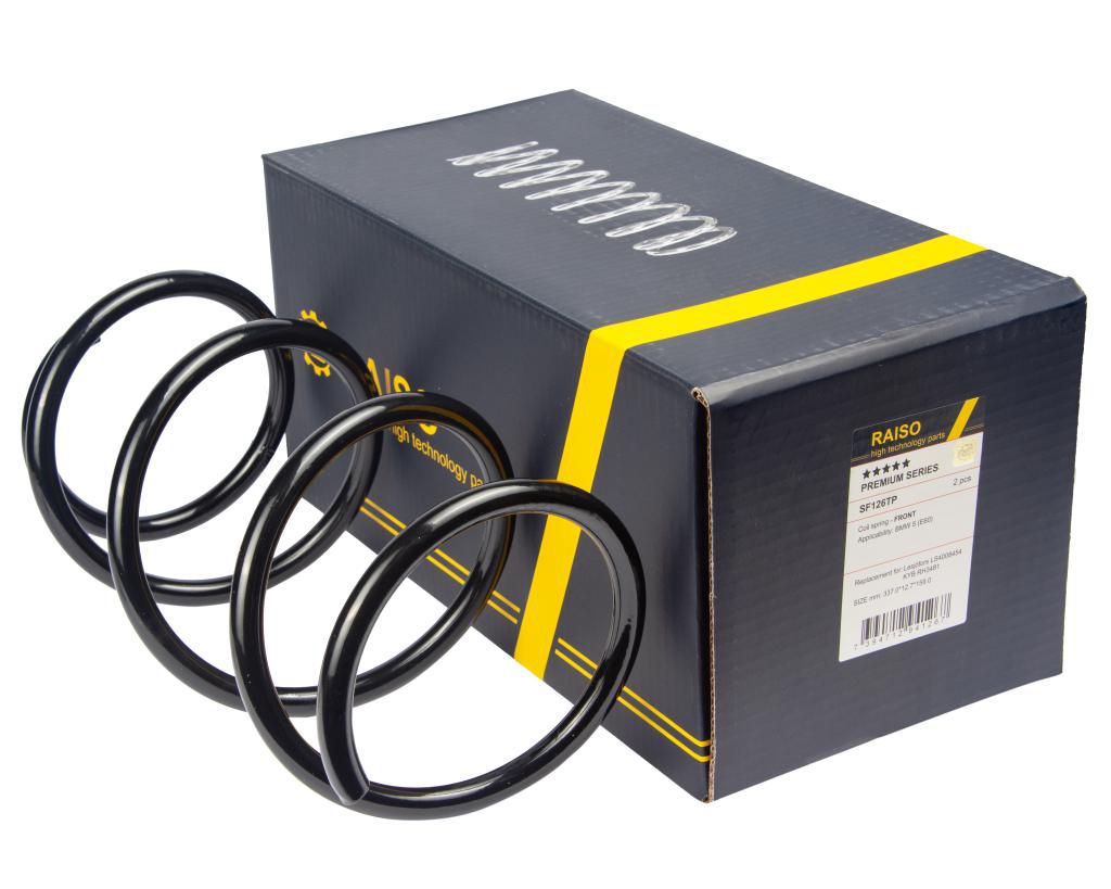 RAISO - SF126TP - Пружина передня BMW E60 5èr series 03-10