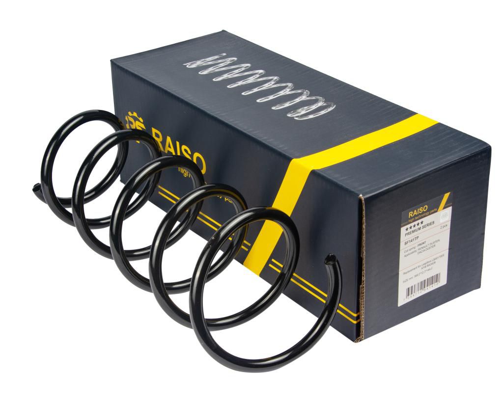 RAISO - SF141TP - Передня пружина Renault Duster 4X4/4X2 10- RAISO - SF141TP - Передня пружина Renault Duster 4X4/4X2 10-