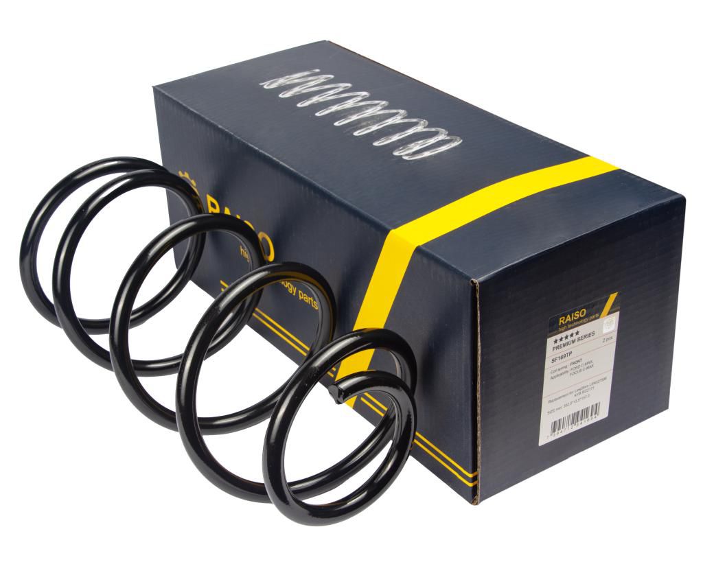 RAISO - SF169TP - Пружина перед. Ford C-Max 2.0TDCI 07-10 /Focus C-Max 2.0TDCi 03-07