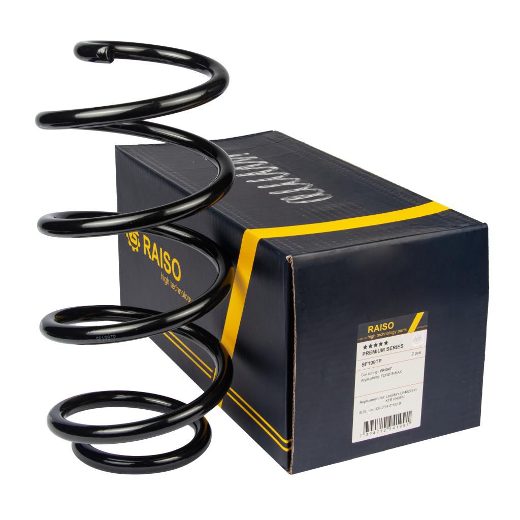 RAISO - SF199TP - Пружина передня Ford S-Max 06-14 (336*14*152)