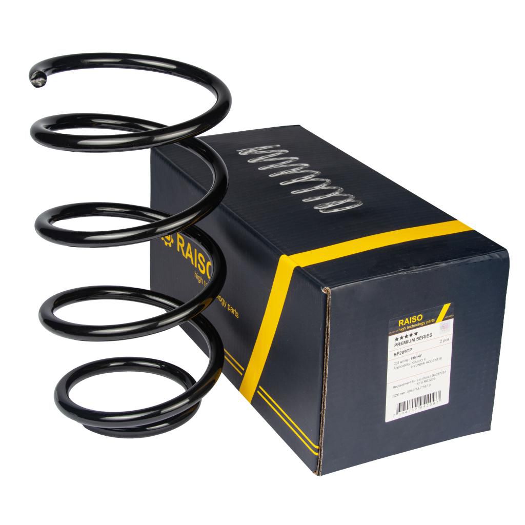 RAISO - SF209TP - Пружина передня Hyunday Accent/Kia Rio 05- 1.4/1.6