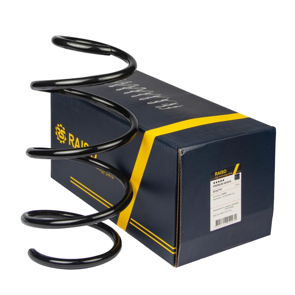 RAISO - SF227TP - Пружина перед. Toyota RAV IV III  2.2D 06-13