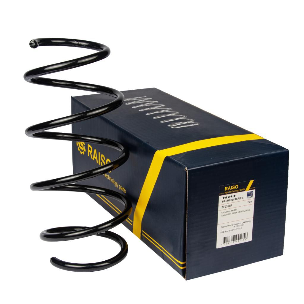 RAISO - SF235TP - Пружини перед. Renault Megane III 1.4/1.5dCi/1.6 09-
