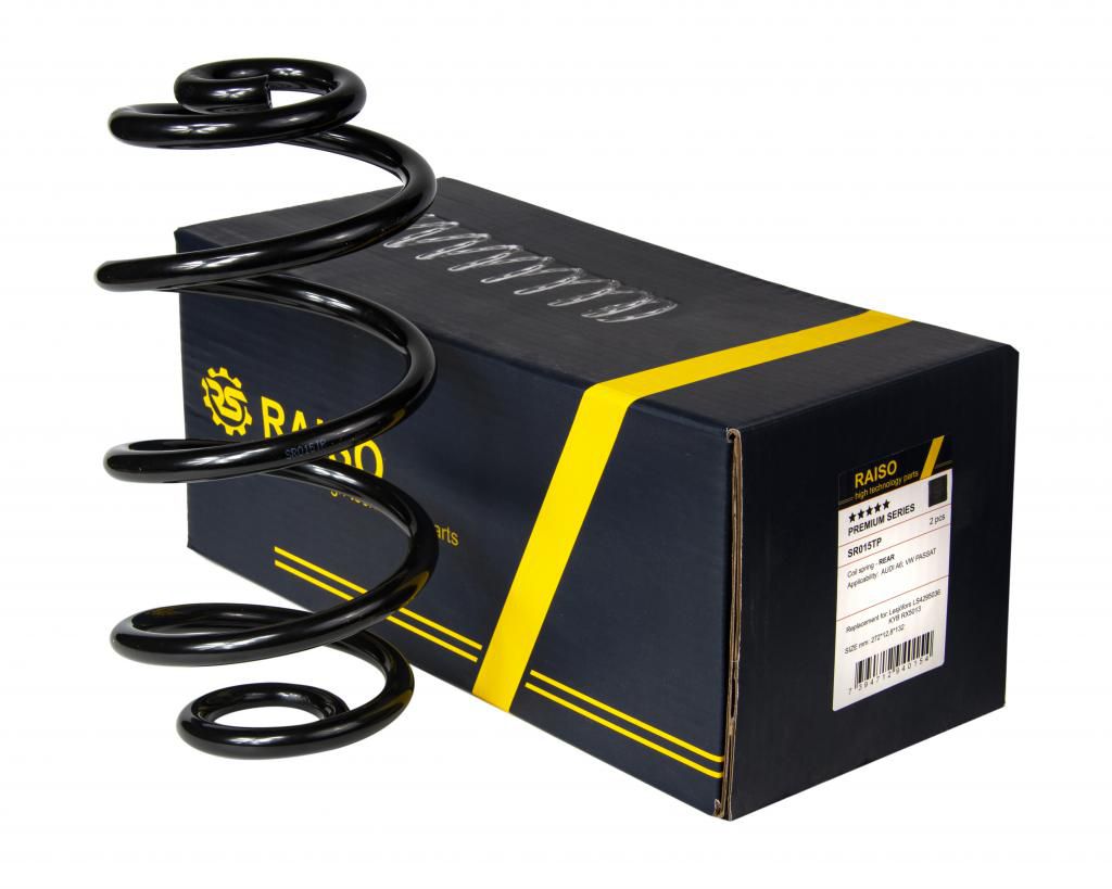 RAISO - SR015TP - Пружина задня VW Passat B5 96-05 (272*12,8*132) RAISO - SR015TP - Пружина задня VW Passat B5 96-05 (272*12,8*132)