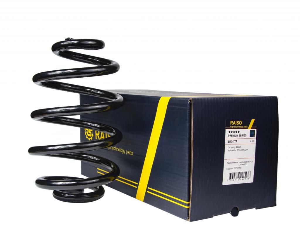 RAISO - SR017TP - Пружина задня Omega A/Omega B 86-03 (273*15*155)