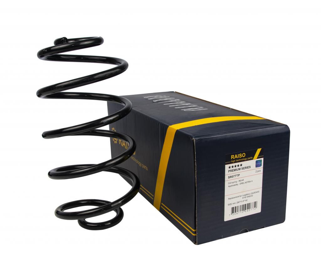 RAISO - SR077TP - Пружина зад. Opel Astra H 04-