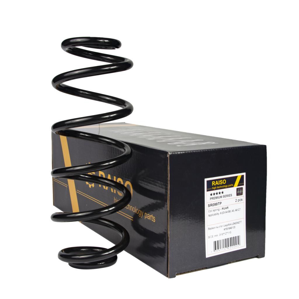 RAISO - SR099TP - Пружина задня Audi A4 B8, A5, A6 C7  (319*12*115)