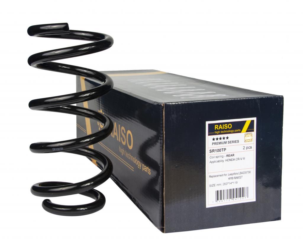 RAISO - SR100TP - Пружина задня Honda CR-V III 07-