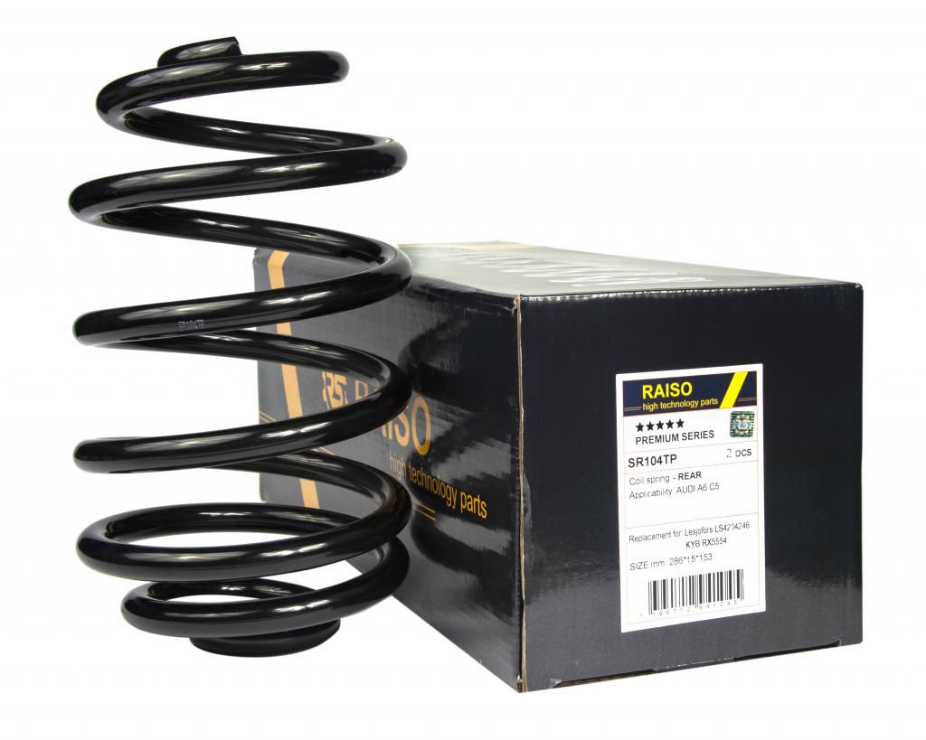 RAISO - SR104TP - Пружина зад. Audi A6 97- Avant Ats