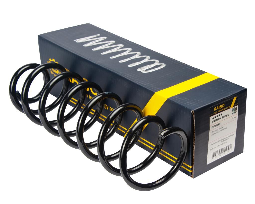 RAISO - SR119TP - Пружина задня Audi A4 B5 94-00 (посилена) (374,0*11*112)