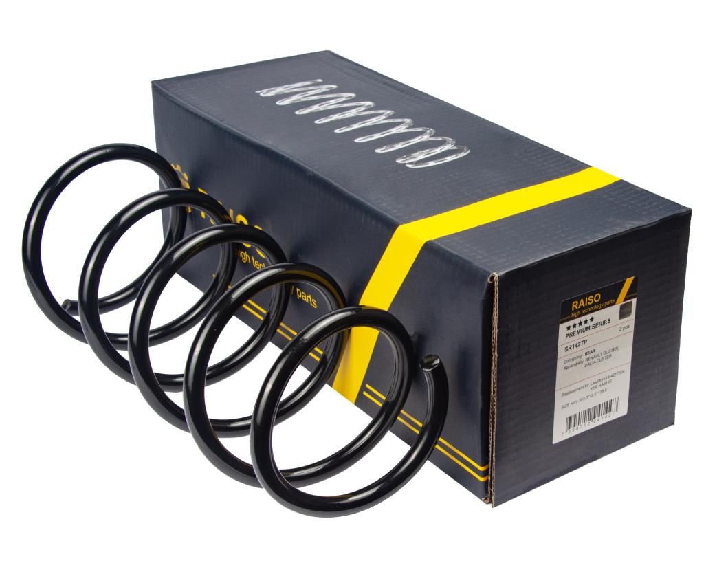 RAISO - SR142TP - Пружини задні Renault Duster 1.5DCi 4X4 10-