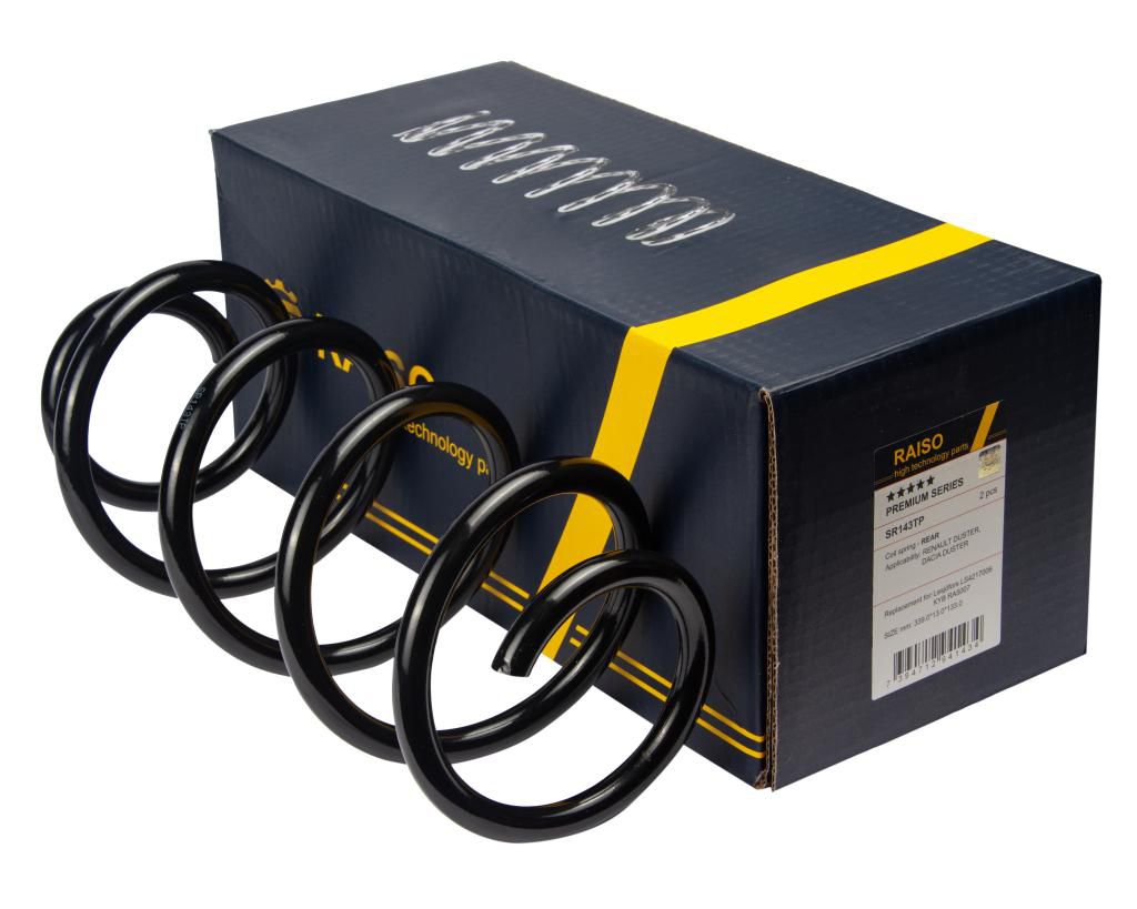 RAISO - SR143TP - Пружина задн. Renault Duster 1.5DCi 10- RAISO - SR143TP - Пружина задн. Renault Duster 1.5DCi 10-